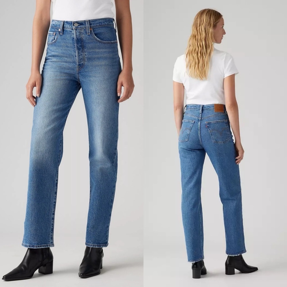 Levi’s rib cage straight ankle jeans 0783 size 26
